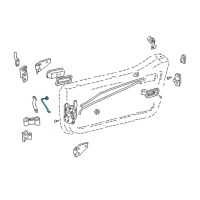 OEM Jeep Link-Latch Release Diagram - 55075977AB