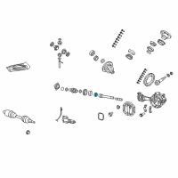 OEM 2008 Dodge Ram 1500 Bearing-Pilot Diagram - 52114385AB