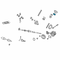 OEM Ram Seal-Drive PINION Diagram - 52070457AA