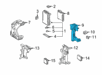 OEM 2020 Toyota Highlander Fuse & Relay Box Diagram - 82660-0E020