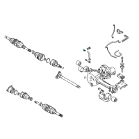 OEM 1999 Chevrolet Tracker Plug, Breather (On Esn) Diagram - 30026011