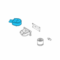 OEM 2003 Ford Escape Oil Cooler Diagram - 1S7Z-6A642-AA