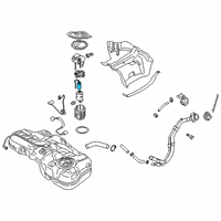 OEM 2019 Hyundai Kona Pump & Pipe Assembly Diagram - 31119-A9000