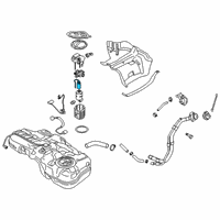 OEM Hyundai Elantra Pump & Pipe Assembly Diagram - 31119-A9000