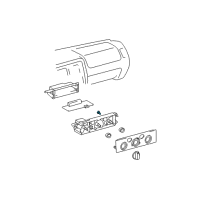 OEM 2004 Toyota Tacoma Bulb Diagram - 90010-05120