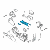 OEM 2018 Ford EcoSport Cup Holder Diagram - GN1Z-5813562-JB