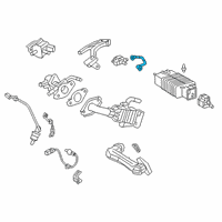 OEM 2019 Toyota Avalon Vent Hose Diagram - 77404-06290