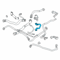 OEM 2022 BMW X4 HOSE COOLANT PUMP Diagram - 17-12-9-894-757