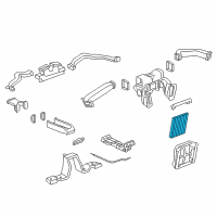 OEM 2005 Cadillac CTS Filter Diagram - 19130403