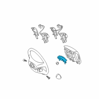 OEM Toyota Steering Damper Diagram - 45713-33180