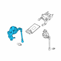 OEM Cadillac Front Sensor Diagram - 23126645