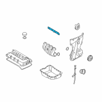 OEM 2008 Kia Rondo Gasket-Intake Manifold Diagram - 2841125002