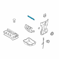 OEM Kia Optima Gasket-Intake Manifold Diagram - 2841125002