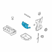 OEM Kia Rondo Manifold Assembly-Intake Diagram - 283102G030