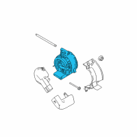 OEM 2008 Mercury Mariner Alternator Diagram - 8L8Z-10V346-BARM