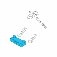 OEM Kia Sportage Module Assembly-Tpms Diagram - 958002E500U