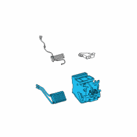 OEM 2012 Toyota Yaris Heater Assembly Diagram - 87050-52102