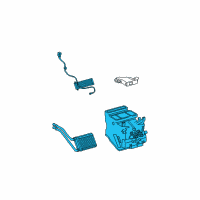 OEM 2010 Toyota Yaris Heater Assembly Diagram - 87050-52113