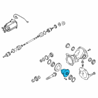 OEM 2012 Hyundai Tucson Case Assembly-Differential Diagram - 53020-3B600