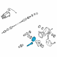 OEM 2010 Hyundai Tucson Gear Set-Drive Diagram - 53030-3B200