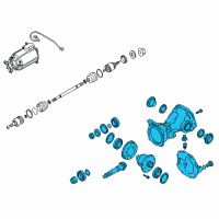 OEM Kia Carrier Assembly-Differential Diagram - 530003B600