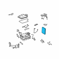 OEM 2010 Toyota Highlander Control Module Diagram - 89981-48323