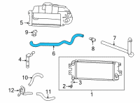 OEM Acura TLX HOSE Diagram - 19582-6S9-A01