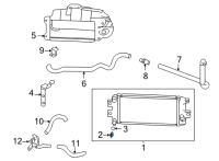 OEM 2022 Honda Civic Cock, Drain Diagram - 19011-5BA-A01