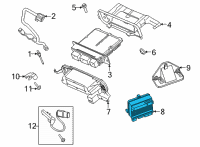 OEM Ford CONTROL UNIT Diagram - ML3Z-12B533-A