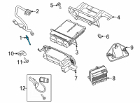 OEM Ford Glow Plug Diagram - 9X2Z-12A342-A