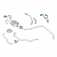 OEM 2020 Toyota Avalon Lower Oxygen Sensor Diagram - 89467-06280