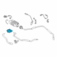 OEM 2019 Lexus ES300h Valve Assy, Vacuum Switching Diagram - 25860-F0020