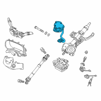 OEM 2018 Hyundai Tucson Motor Assembly Diagram - 56330-D3000