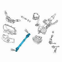 OEM Kia Sportage Joint Assembly-Steering Diagram - 56400D3000