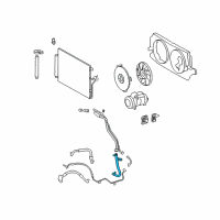 OEM Dodge Sprinter 2500 Line-A/C Diagram - 68012773AA