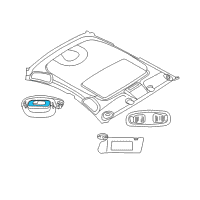 OEM 1998 Chrysler Concorde Handle Diagram - QB26TL2AF