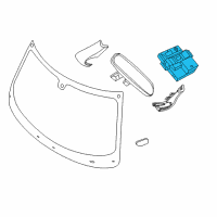 OEM 2009 Dodge Challenger Sensor-Humidity Diagram - 68440808AA