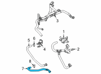 OEM Ford HOSE Diagram - ML3Z-8A577-E