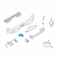 OEM 2005 Nissan Armada Sensor-Sonar Diagram - 25994-ZC10C