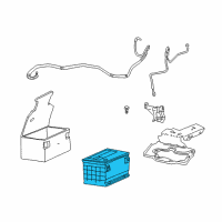 OEM Saturn LW2 Batteries Diagram - 75S5YR