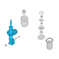 OEM 2006 Chevrolet Aveo Strut Diagram - 96980824