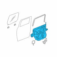 OEM Ram 2500 Panel-Carrier Plate Diagram - 68045132AD