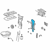 OEM 2004 Toyota Solara Timing Chain Diagram - 13506-0H011