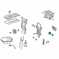 OEM 2013 Scion xB Camshaft Gear Diagram - 13050-28021
