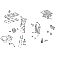 OEM Lexus HS250h Union(For Oil Filter) Diagram - 15695-28010