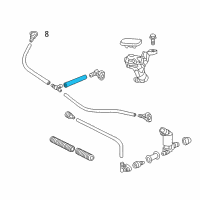 OEM 2018 Lexus RC350 Hose Diagram - 90075-15089