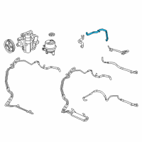 OEM Dodge Journey Line-Pump Supply Diagram - 5154348AC