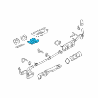 OEM 2010 Ford F-250 Super Duty Heat Shield Diagram - 2L1Z-9Y427-CA