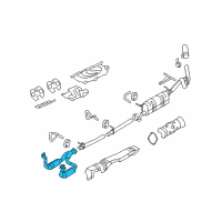 OEM 2010 Ford F-350 Super Duty Catalytic Converter Diagram - AC3Z5F250B