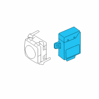 OEM BMW 335d Longitudinal Dynamic Module Diagram - 66-31-6-775-949